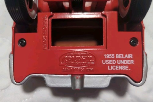🚗Vintage Model Gearbox 1955 Chevy Belair Texaco Star Chief Pedal Car Red White - Picture 7 of 7