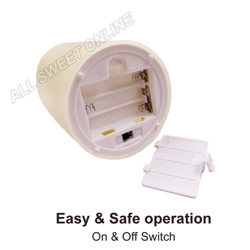 2PC Flameless LED Pillar Candles Battery Operated Realistic Flickering Candle - Picture 3 of 10