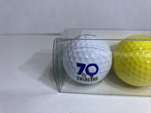 Enjoy Life "Special Occasion" 70th Birthday Golf Balls ( Strata 1 ) Brand New - Picture 2 of 7