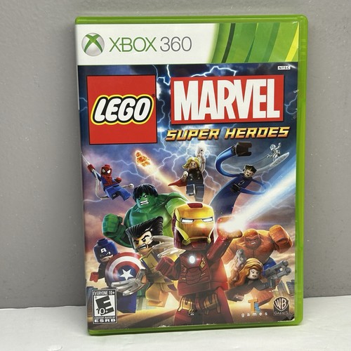 LEGO Marvel Super Heroes Microsoft Xbox 360 2013 komplett Videospiel Disc Anleitung - Bild 16 von 16