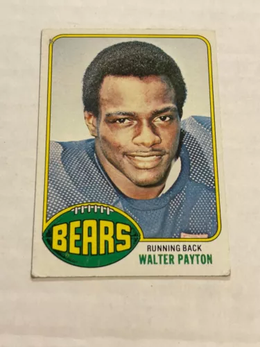 1976 TOPPS WALTER PAYTON #148 ROOKIE VG/VGEX BEARS A8