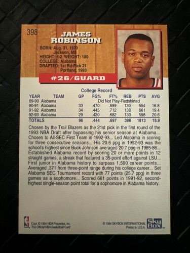 1993-94 NBA HOOPS Basketball Trading Cards Complete Your Set U Pick Jordan 2/2 - Picture 374 of 420