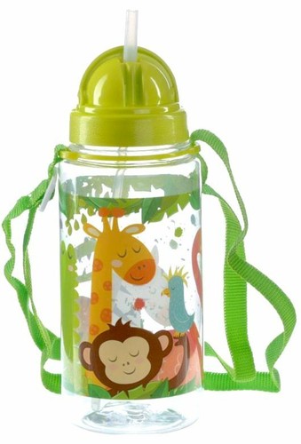 Kids Children Toddler Water Bottle Panda Unicorn Animals Cat BPA Free - Picture 71 of 79