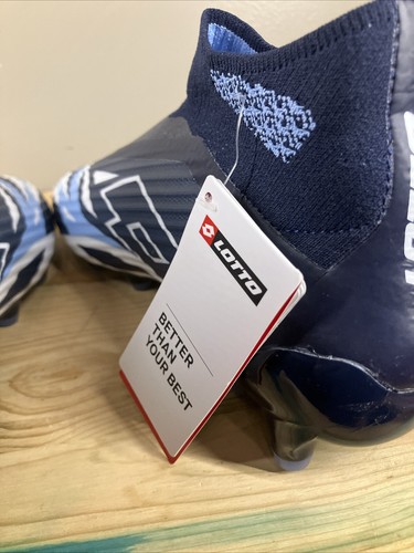 Lotto Men's Solista VI 300 Gravity FG Soccer Cleat Size 6.5 Blue - Picture 4 of 7