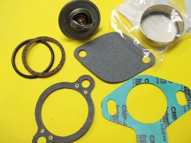 140 MerCruiser Thermostat Kit w/ Housing Sleeve gaskets 4.3 5.0 5.7 7.4 8.2 140 MerCruiser Thermostat Kit w/ Housing Sleeve gaskets 4.3 5.0 5.7 7.4 8.2