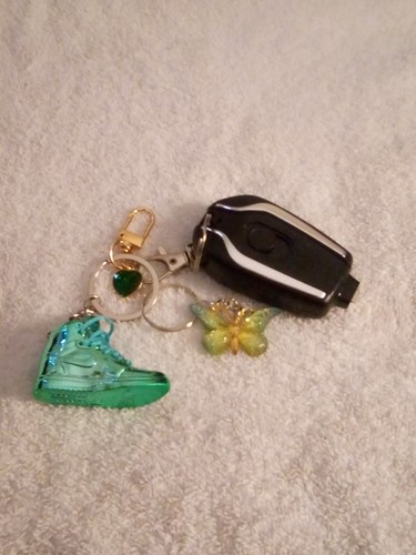 Lot of 3. mini Keychain Charger, sneaker Keychain, screen Cleaner. - Photo 1 sur 11