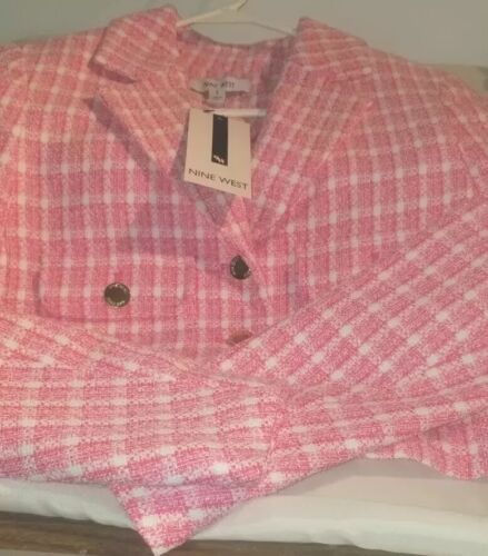 Nine West Short Cropped Jacket Blazer NWT Women's Small - Picture 3 of 6