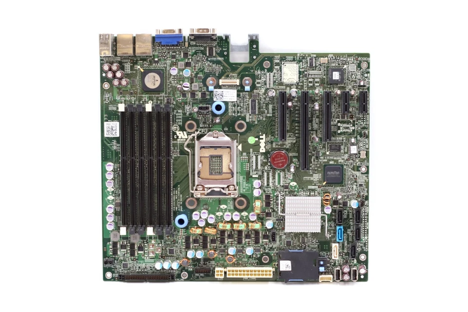 Dell PowerEdge T310 LGA 1156 Server Motherboard Dell P/N: 0MNFTH Tested Working - Image 2 of 4