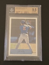 2002 Bowman Heritage #182 David Wright BGS 9.5 GEM MINT Rookie Card