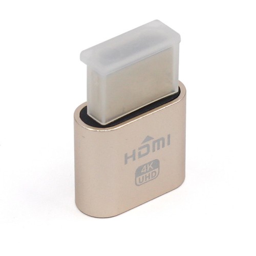 HDMI dummy plug Display Emulator Headless Ghost 1920x1080 4K mining server PC - 第 3/8 張圖片