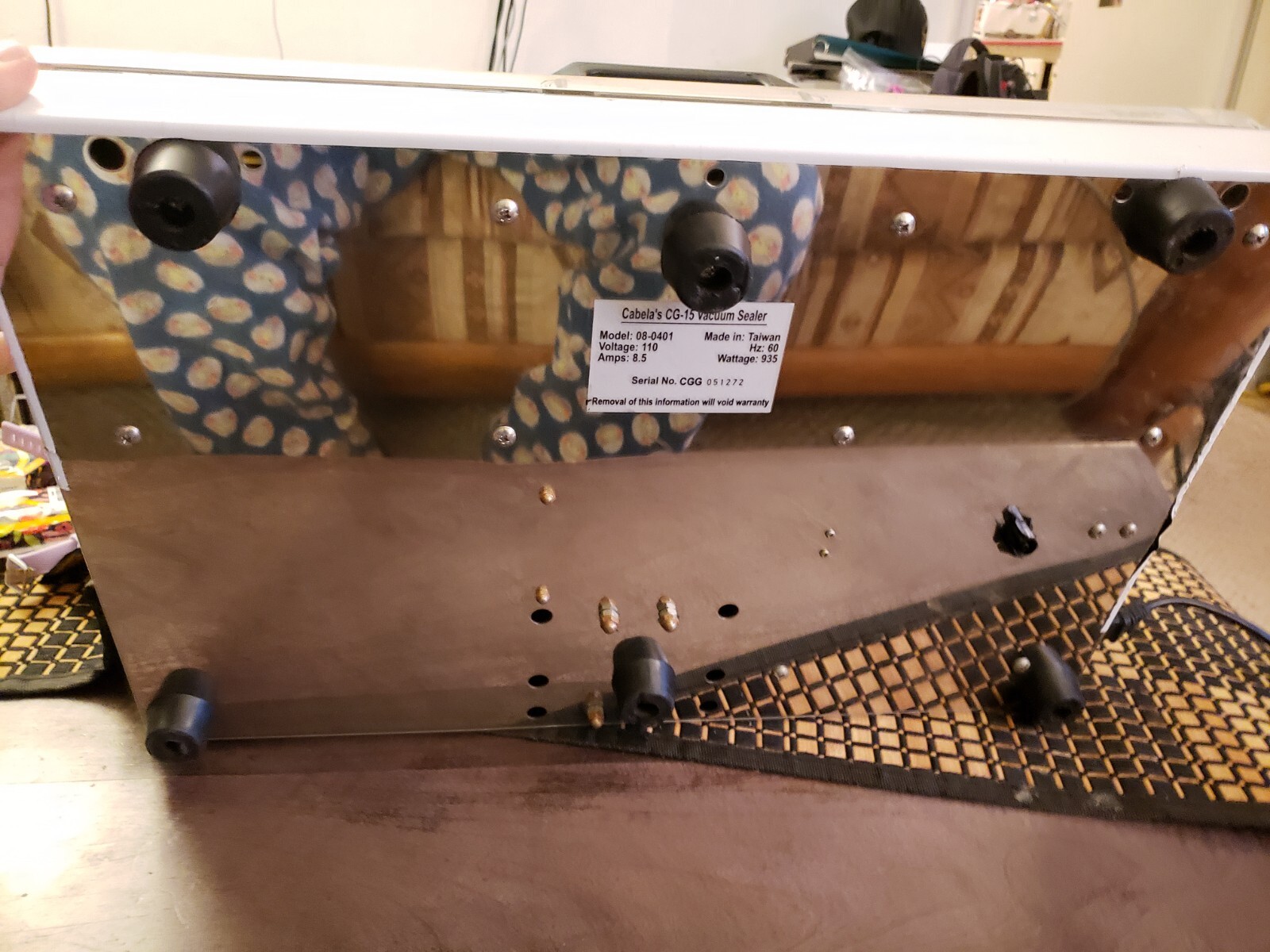 Rare Cabela CG15 Vacuum Sealer Commercial Grade 080401 eBay