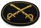 CIVIL WAR CAVALRY HAT CAP KEPI INSIGNIA-LARGE