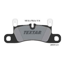 TEXTAR Bremsbelagsatz, Scheibenbremse 2472102