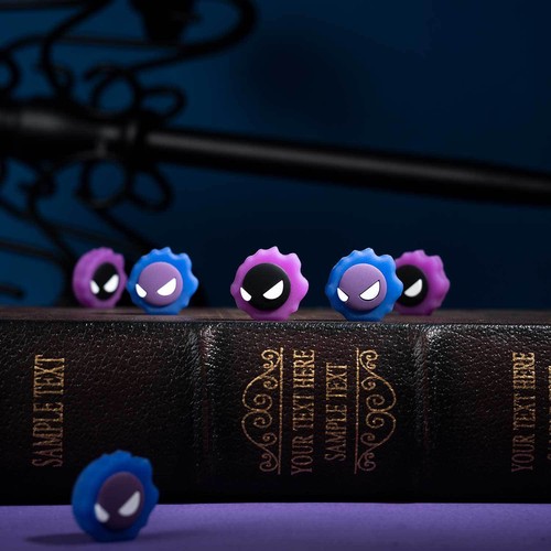 Thumbstick Grip Joystick Caps for XBOX Controller Luminous Purple Devil 4PCS - Picture 8 of 9