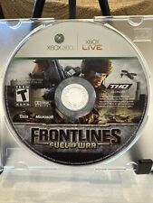 Frontlines: Fuel of War (Microsoft Xbox 360, 2008) Disc Only! Works! Ships FREE!
