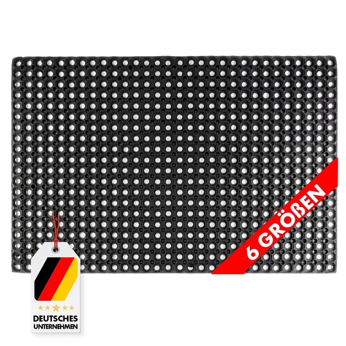 Gummimatte Ringgummimatte Schmutzfangmatte Türmatte Fußabtreter OctoDoor 23mm - Bild 5 von 44