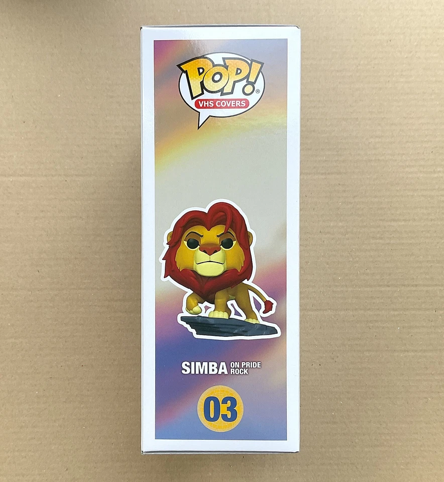 Funko Pop VHS Covers The Lion King Simba On Pride Rock #03 - Image 4 of 4