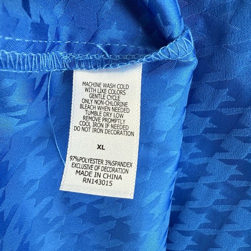 AT&T Employee Uniform Blouse Blue for Women Size XL - Picture 6 of 11