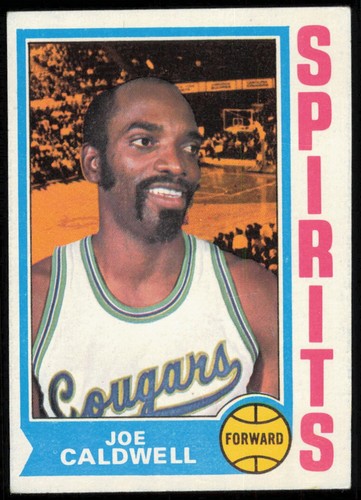 1974-75 Topps Joe Caldwell Spirits of St. Louis #204 EX