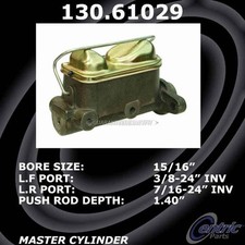 For Ford Mustang Granada & Mercury Cougar Centric Brake Master Cylinder CSW