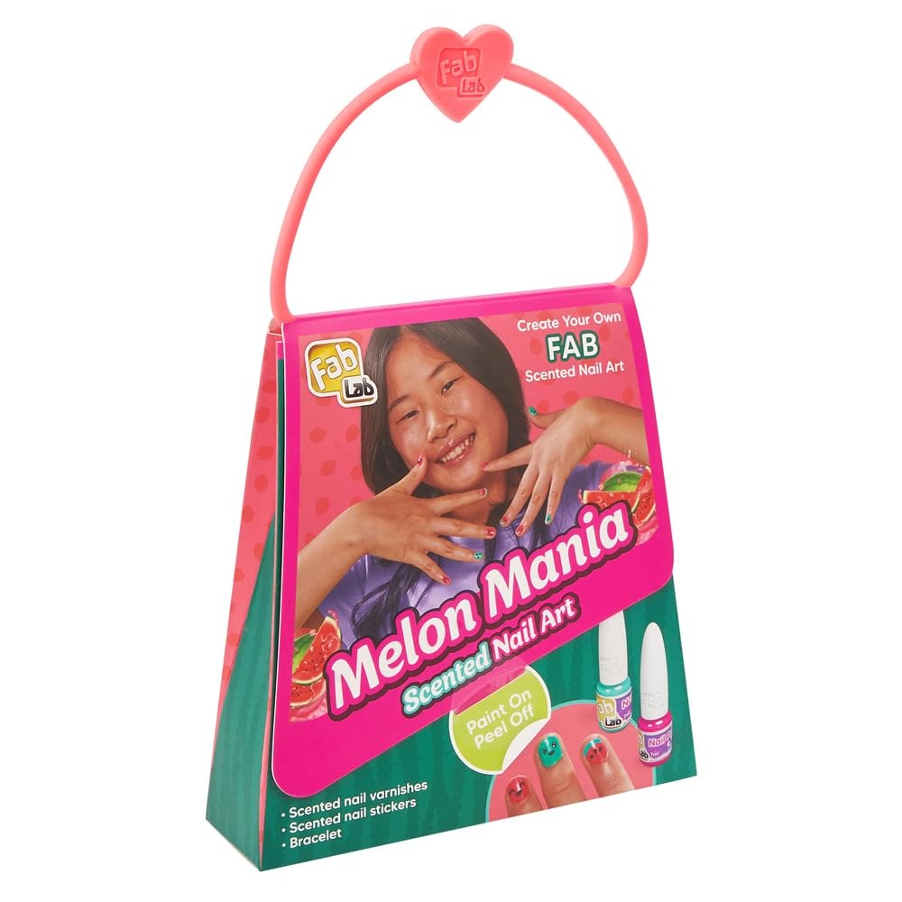 Набор для дизайна ногтей FabLab 24701 Melon Mania, Мульти