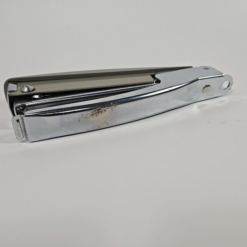 Bates Hand Grip Stapler, Gray Vintage Model 56 P, Made in USA, Tested Works - Picture 10 of 12