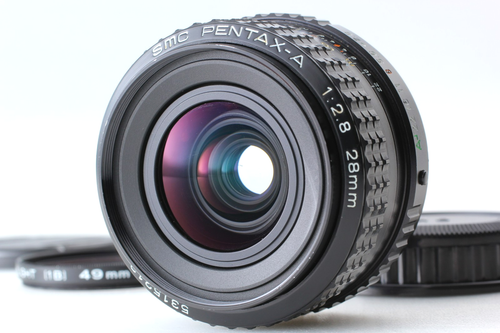 [COMO NUEVO] Lente MF gran angular SMC Pentax-A 28 mm f2,8 para montaje K... - Imagen 1 de 16