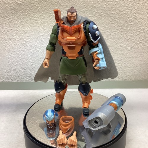 masters of the universe MAN-AT-ARMS deluxe 7" figure loose w accessories ng73003