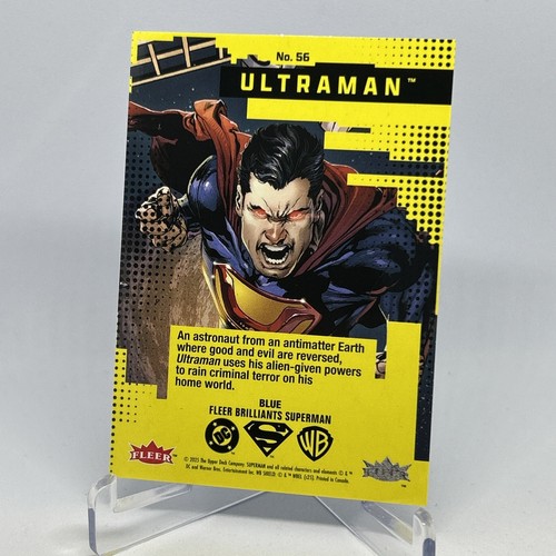 Ultraman 2025 Fleer Brilliants Superman #56 Blue — DC Universe - Picture 6 of 6