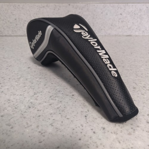 TaylorMade Golf Club Hybrid Driver Head Cover Black Taylor Made W/ Tracker - Picture 3 of 13