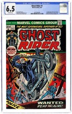 Ghost Rider #1 CGC 6.5 1973 4275781003 1st app. Daimon Hellstrom (Son of Satan)