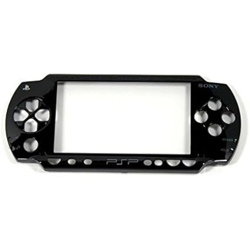 Black Faceplate Front Cover Case for PSP 1001 PSP 1000 Replacement Shell - Picture 14 of 24