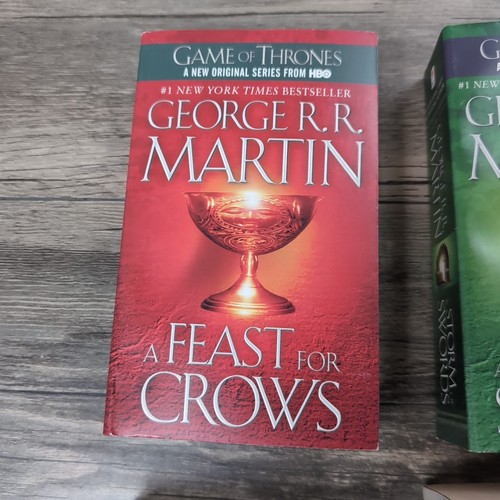 GAME OF THRONES Complete Series #1-5 Set PB Books & A Dance With Dragons 6 Total - Picture 7 of 19