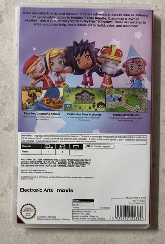 Nintendo Switch Game My Sims Cozy Bundle - Picture 3 of 4