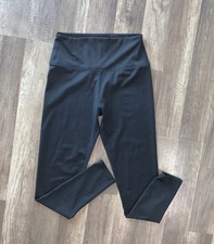 Women  s Black High Rise Leggings Size Medium