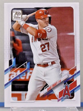 2021 Topps #27 - Mike Trout - Los Angeles Angels - Near Mint