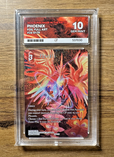 Final Fantasy TCG Opus 26 Phoenix 26-017R Full Art *FOIL* - Ace Graded 10 - Picture 1 of 2