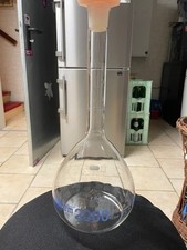 Messkolben Maßkolben Klasse A 2000 mL Schott Duran Laborglas Laborzubehör