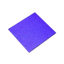 Stained Glass Sheet Mosaic Tile 3.9 Inch x 3.9 Inch, Dark Blue