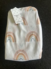 NWT Changing Pad Cover Nordstrom Assorted 3-Pack Rainbows, Stripes
