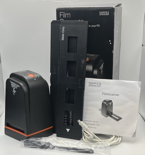 FilmScan35 35 mm convertitore scanner negativo pellicola USB Marks Spencer - senza software - Foto 1 di 6
