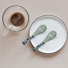 6 Pcs Noodle Spoon Utility Asian Soup Spoons Ceramic Creative Reusable Table