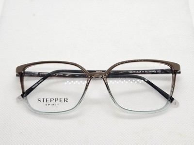 Stepper STS-10150 10150 F110 Brown To Blue Fade 52-14-135 Eyeglasses Titanium 