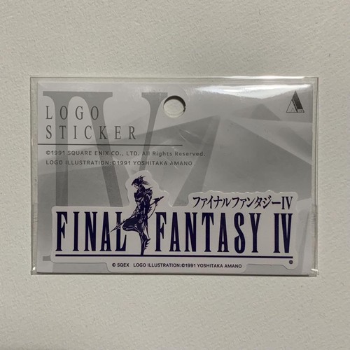 Ff Fifan Final Fantasy 4 IV Logo Sticker Artikel
