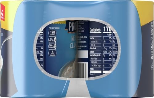 Progresso Rich & Hearty, New England Clam Chowder Soup, 4 Count (Pack of 1) - Picture 10 of 12