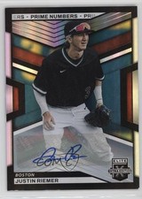 2023 Elite Extra Edition Prime Numbers A Signatures /200 Justin Riemer Auto 10ef