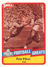 PETE PIHOS 1989 SWELL FOOTBALL #48