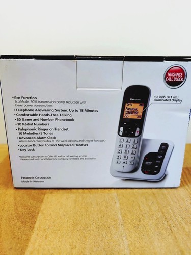 PANASONIC KX-TGC220 CYFROWY BEZPRZEWODOWY SYSTEM SEKRETARKI, TELEFON BEZPRZEWODOWY, NOWY W PUDEŁKU - Zdjęcie 3 z 6