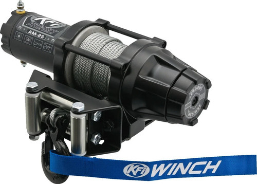 KFI 2500lbs ATV Assault Winch & Mount 102170 Kit 2025-26 Polaris Ranger XP 1000 - Afbeelding 3 van 6