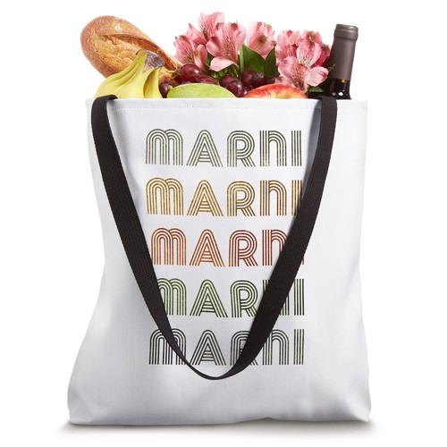 Love Heart Marni Tee Grunge/Vintage Style Black Marni Tote Bag - Picture 4 of 4